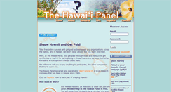 Desktop Screenshot of hawaiipanel.com